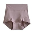 thumbnail image 1 of Panties for Women Pack Clearnce, Women's Lace Abdomen Mid-rise Waist And Hip Lift Comfortable Body Breathable Underwear Briefs, 1 of 1