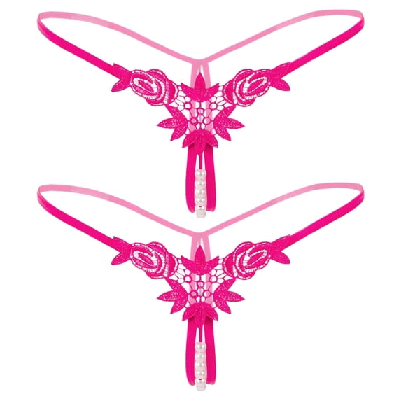 Panties for Women Panties Low Waist Thongs Underwear Panties Lingerie For Women For Sex Womens Sexy Pendant Pearl G String