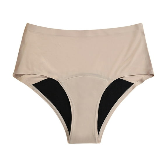 Panties for Women,Reusable Menstrual Underwear with Advanced Leak Technology for Maximum Comfort and Security,Womens Underwear,Beige,XL