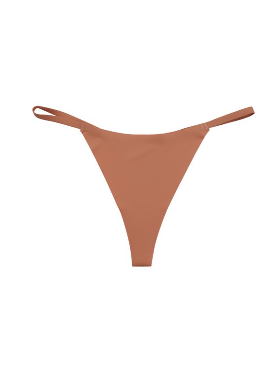 Panties for Women,Seamless Bikini Underwear Soft Comfort No Show Panties Briefs,Womens Underwear,Red,S