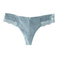 thumbnail image 1 of Panties for Women,Seamless Breathable Thong Underwear for Comfort and Fit,Womens Underwear,Blue,XL, 1 of 3