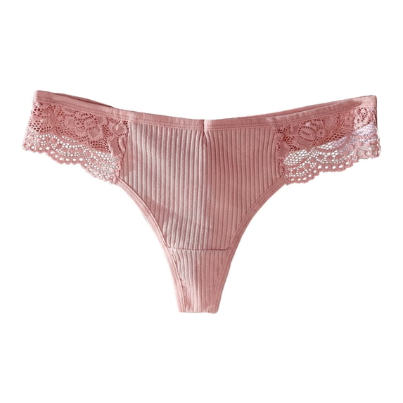 Panties for Women,Seamless Breathable Thong Underwear for Comfort and Fit,Womens Underwear,Pink,XL