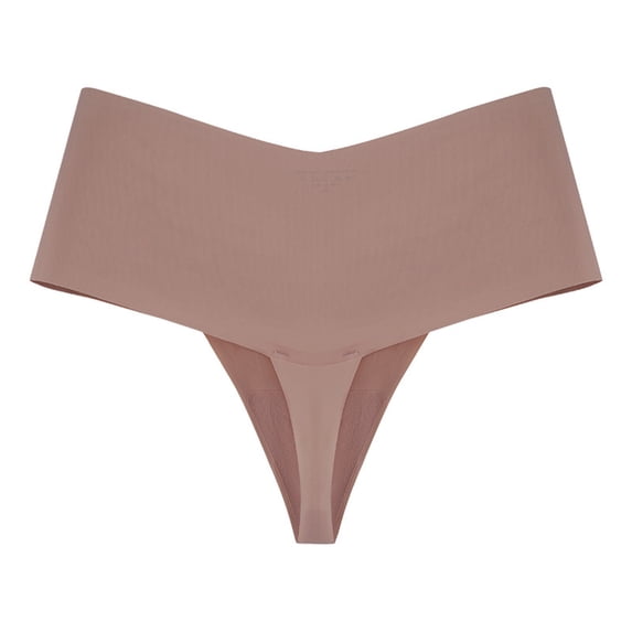Panties for Women,Seamless Nylon Ice Silk Yoga Thong Underwear for Women Comfortable Bikini String Panties,Womens Underwear,D,M