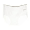 thumbnail image 1 of Panties for Women,Seamless Sheer Mesh Low Rise Panties Comfort Underwear,Womens Underwear,White,L, 1 of 3