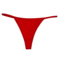 thumbnail image 1 of Panties for Women,Seamless Thong Underwear For Women Sporty Triangle Panties Everyday Comfortable And Stylish Design,Womens Underwear,Red,S, 1 of 3