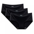 thumbnail image 1 of Panties for Women Sexy Lace Underwear For Women Silk With Silky Tactile 3 Pack, 1 of 4