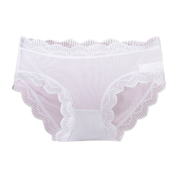 Panties for Women,Soft Seamless Hipster Underwear For Women Comfort Stretch Bikini Briefs Everyday Wear,Womens Underwear,White,L