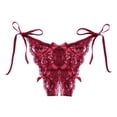 thumbnail image 1 of Panties for Women,Soft Seamless Hipster Underwear for Women Comfort Everyday Wear Stretch Bikini Briefs Gentle Fit,Womens Underwear,Red,One Size, 1 of 4