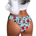 thumbnail image 1 of Panties for Women Tbopshirt Brief Underwear,Hipster Underwear,1 Women Print Lingerie Temptation Low-waist Panties Underwear Briefs,Cheeky Panties, 1 of 3