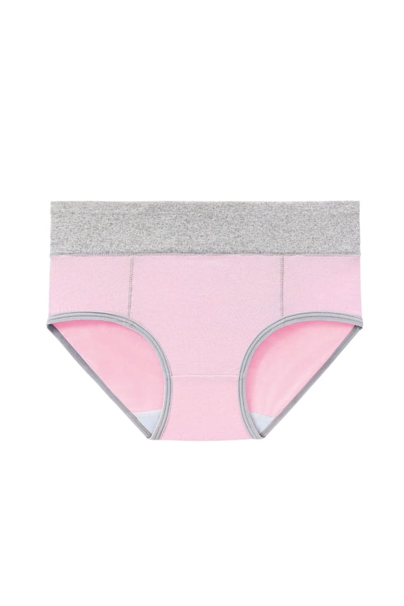 Panties for Women Tbopshirt Brief Underwear,Hipster Underwear,Women's Large Seamless Cotton High Waist Briefs Hip Lifting Underpants,Cheeky Panties