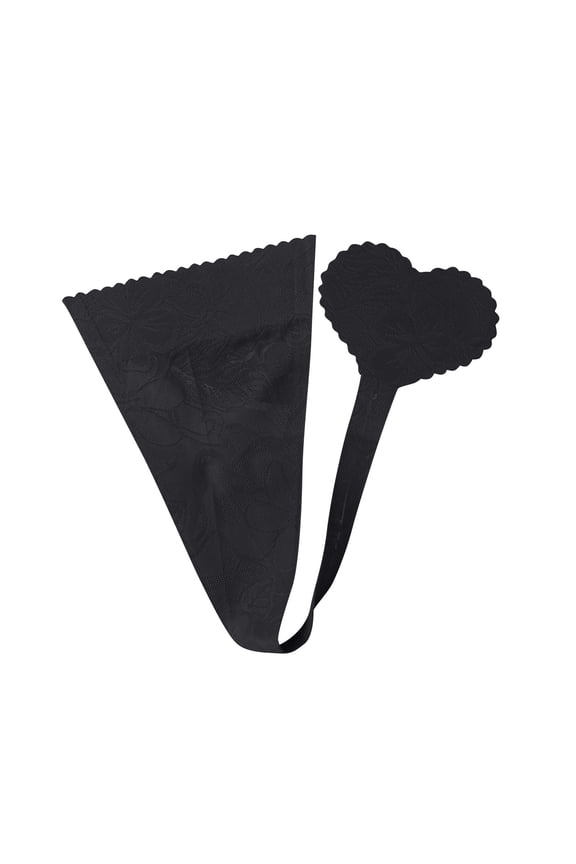 Panties for Women Tbopshirt Womens Thongs,Hipster Underwear,Women Ribbon Mesh Thong Pants Transparent Invisible Heart Shaped Panty,Cheeky Panties