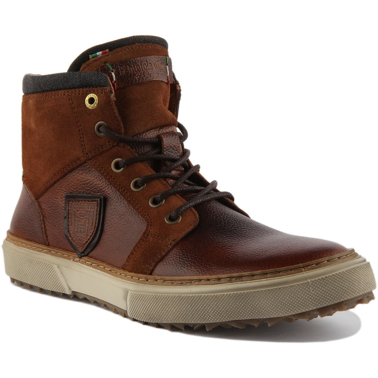 Men\'s Brown Leather Ankle Boots sze 10 Roan Men main image 3