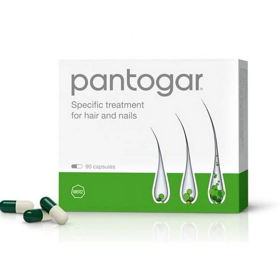 Pantogar Specific Treatment for Hair and Nails 90 Capsules - Made in Germany or Egypt