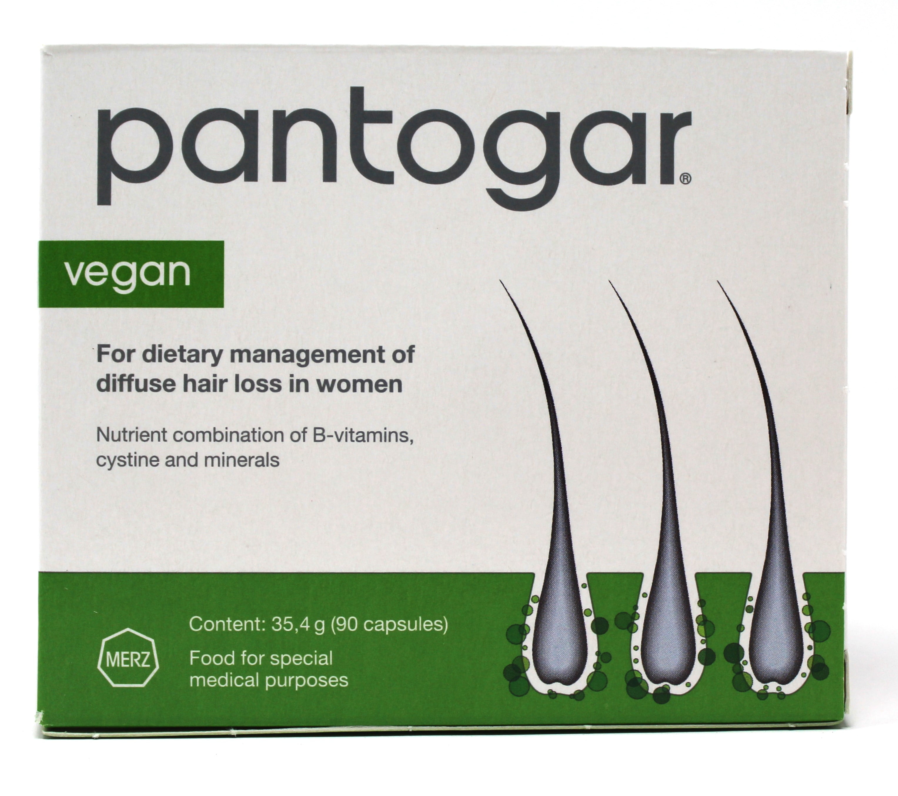 Merz Pantogar Hair and Nail Supplement, 90 Capsules