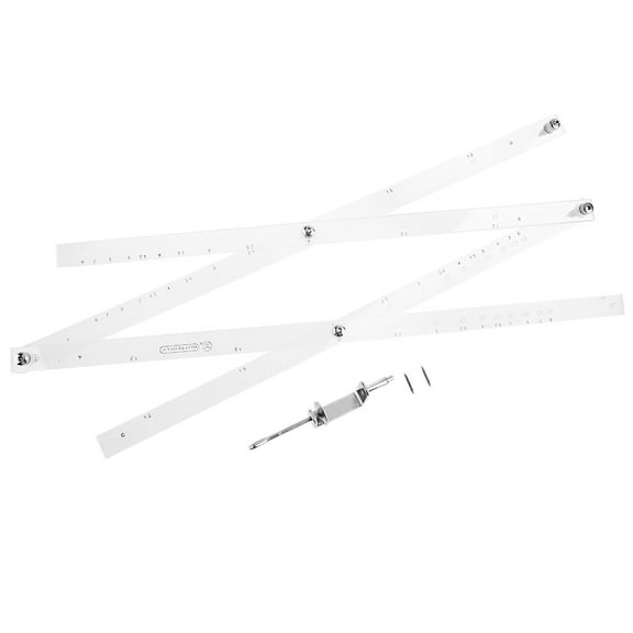 Pantograph Copy Rluer Drawing Enlarger Reducers Tool Metal Rulers 50cm Scale