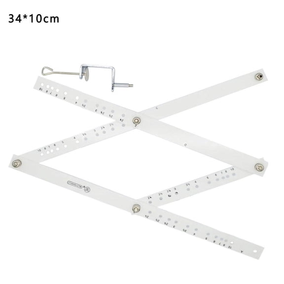 Pantograph Drawing Tool, Acrylic and Metal Scaling Ruler for Enlarging and Reducing Images, Adjustable Artist Copy Tool for Sketching, Design Projects
