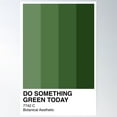 thumbnail image 1 of Pantone Clean Minimal Design Aesthetic Quote Poster Wall Art, Modern Wall Decor For Living Room Bedroom, 8x12 UNFRAMED, 1 of 3