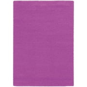 Pantone Focus Area Rug 4849L Purple Shag Woven 9 10" x 12 10" Rectangle