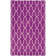Oriental Weavers Optic 41101 Purple/ Ivory 10 X 13 Indoor Area Rug