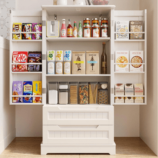 Reico  Pull Out Pantry Storage Kitchen Cabinet Accessories