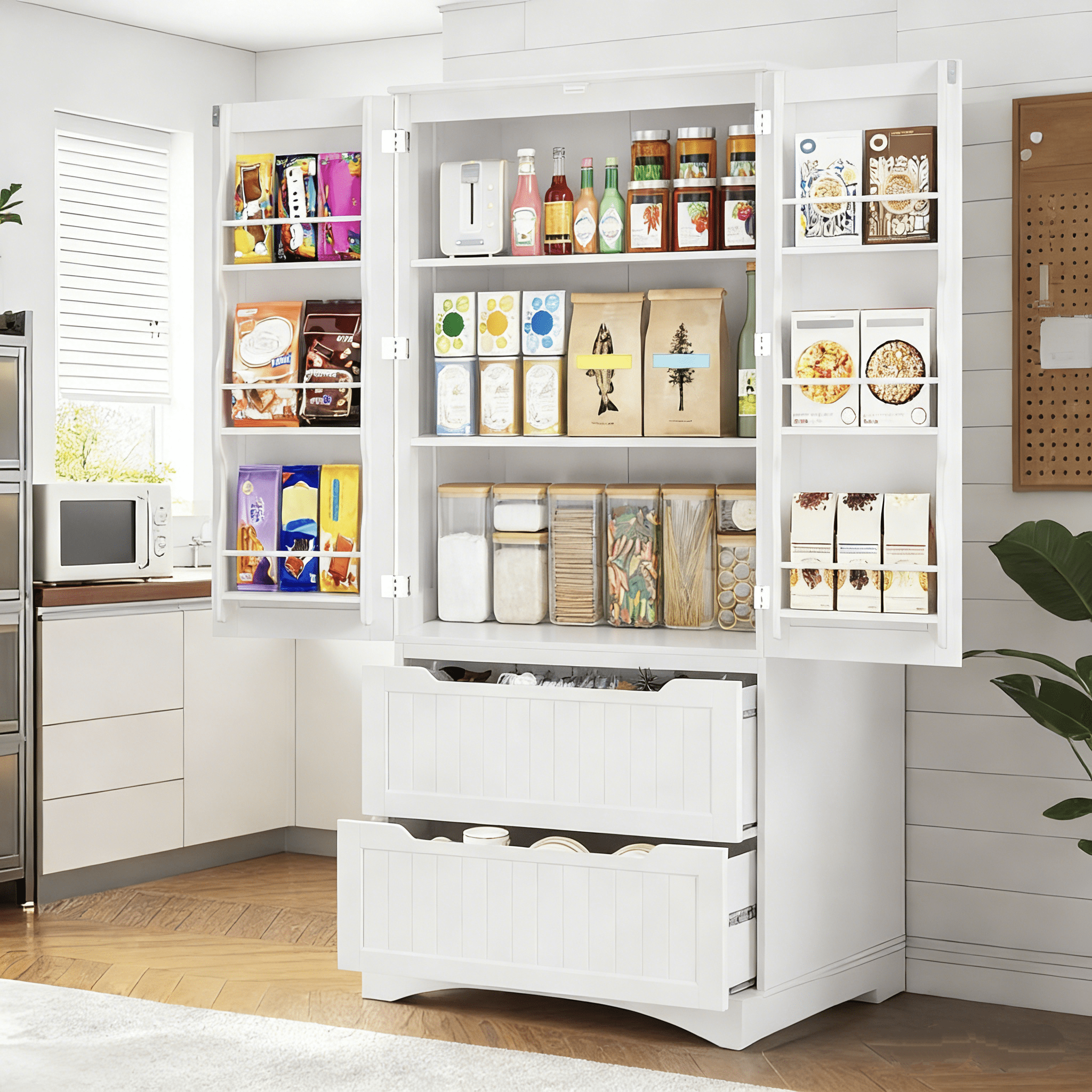 Home Depot Over The Door Organizer 2-Pack Over Cabinet Door Organizers - Kitchen  Storage For Baking Sheets \u0026 Cutting Boards Foil Holders And Organizers, image size:2048x2048