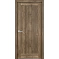 thumbnail image 1 of Pantry Kitchen Lite Pre-Hung Door Hardware | Quadro 4111 Walnut | Single Panel Frame Trims | Bathroom Bedroom Sturdy Doors -30" x 84", 1 of 6