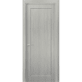 thumbnail image 1 of Pantry Kitchen Lite Pre-Hung Door with Hardware | Quadro 4111 Grey Ash | Single Panel Frame Trims | Bathroom Bedroom Sturdy Doors -28" x 96", 1 of 6
