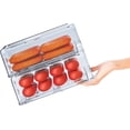 thumbnail image 1 of Pantry Organizers and Storage Bins, Refrigerator Organizer, Plastic Stackable Storage Bins with Drawers, Pull-Out Cabinet Containers for Fridge Kitchen Office (2 PACK, Extra Large & Medium), 1 of 14