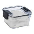thumbnail image 1 of Pantry Organizers and Storage Airtight Plastic Canister Sets for Kitchen Counter, Food Storage Containers with Lids Clear Stackable Containers, 1 of 3