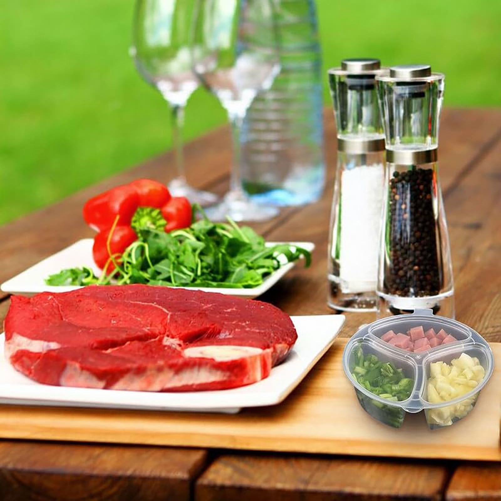 Pantry Shelf Condiment Server Set Pantry Organizer Party Bar