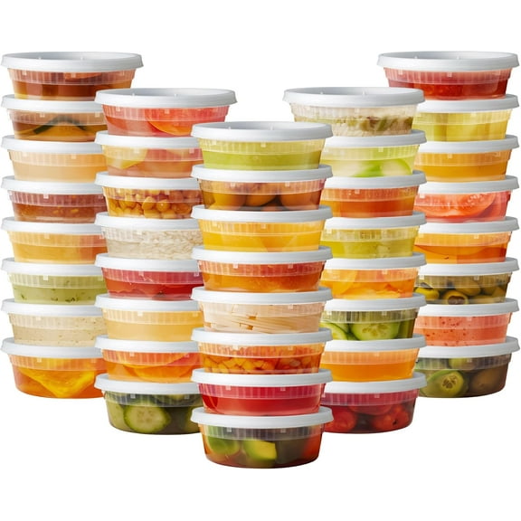 Pantry Value Clear Stackable Food Storage Container (48 Count)