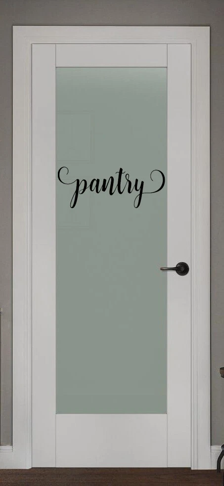 Pantry Vinyl Wall Decal Pantry Sign Pantry Door Decal Kitchen Lettering ...