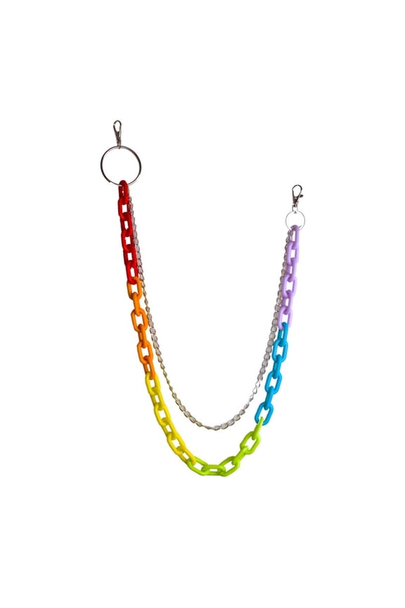 Pants Chain Wallet Chain Hip-hop Acrylic Charm Jeans Chains Pocket Punk Chain Hip Hop Rock Chains for Women Men