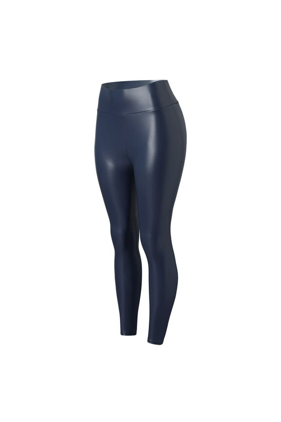 Pants For Women Dressy Casual Leggings Stretch Pleather High Waisted Leather Boot Cut Winter Womens Pants