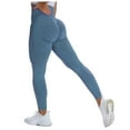 thumbnail image 1 of Pants For Women Dressy Casual Running Color Fitness Sports -Lifting Yoga High-Waist Yoga Men Yoga Open Bottom Girls Yoga Women's Pants, 1 of 4