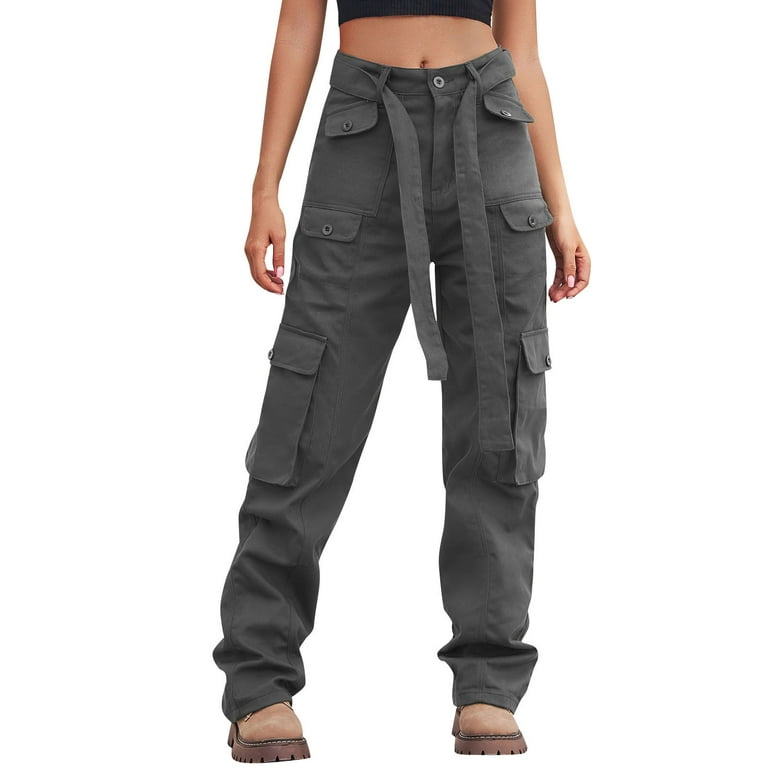 Vintage Cargo Pants Overalls Baggy Jeans Women Casual - Temu Canada