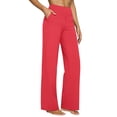 thumbnail image 1 of Pants For Women Yoga Trousers Wide Leg Trousers Sports Trousers Work Casual Trousers With Pockets Pants, 1 of 4