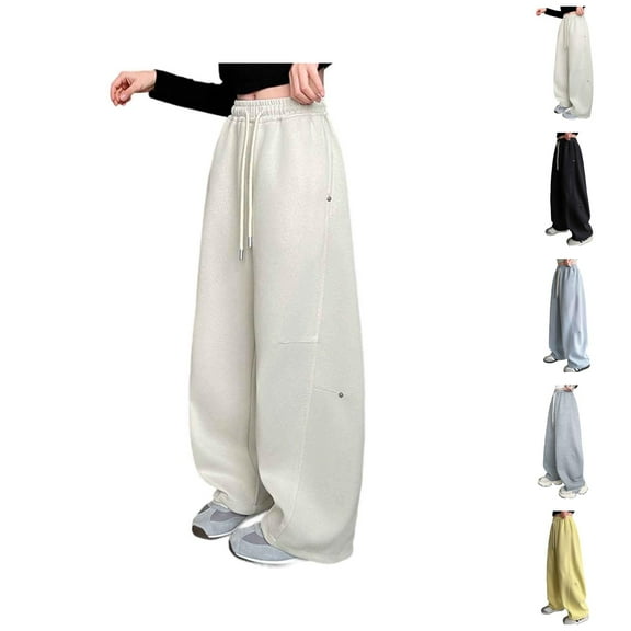 Pants for Girls Back To School Clothes for Teen Girls Girls Casual Pants for Kids Comfortable Wide Leg Joggers Loose Fit Outdoor Trousers for Everyday Wear Spring Fall Active Style