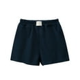 thumbnail image 1 of Pants Girls' Summer Solid Color Elastic Waistband Casual School Home Beach Shorts With Pockets Boys Shorts Blue 12 Months-18 Months, 1 of 5