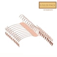 thumbnail image 1 of Pants Hangers, Space Saving Metal Clothes Hanger with Non-Slip Pinch Clips, 20 Pack, 1 of 2