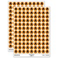 thumbnail image 1 of Pants Jeans Trousers Clothes Laundry 200+ Round Stickers - Orange - Matte Finish - 0.50" Size, 1 of 3