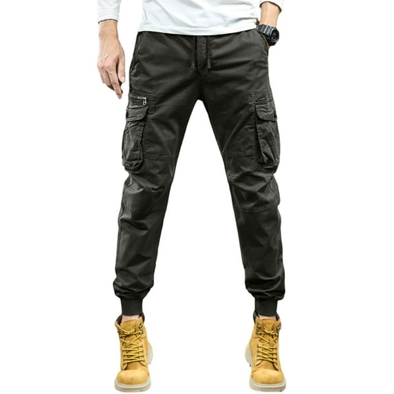 Pants For Men Cargo, Casual Waterproof Pants Relaxed Fit Hunting Pants For Men Pantalones Mens Work Pants Waterproof Big And Tall Work Loose Fit Work Jeans For Men Pantalones Para Xl Green
