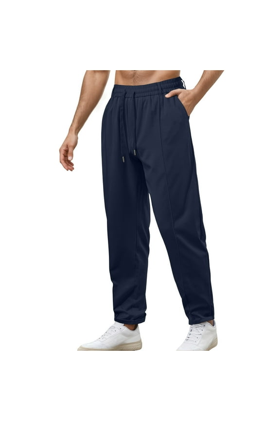 Pants for Men – Multipants Tactical Joggers for Summer Men's Casual Pants For Sports Daily Wear And Settings Lightweight Wide Leg Design Versatile Summer And Autumn Style