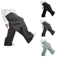 thumbnail image 1 of Pants for Men Sweat Pants for Mens Men's Casual Pants Loose Fit Comfortable Solid Color Sweatpants for Daily Wear Relaxed Jogger Soft Breathable Fabric for Everyday Activities, 1 of 8
