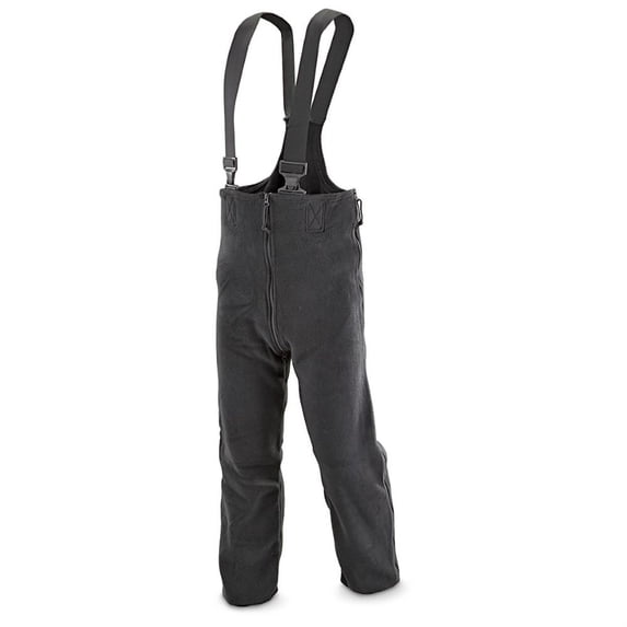 Pants, Polartec Bib Overall, Black, Size M/S-R