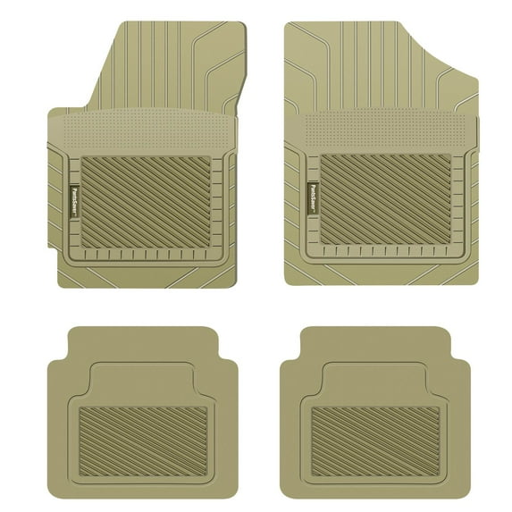 Pants Saver Custom Fit Automotive Floor Mats for 2020 Mercedes-Benz E All Weather Protection for Cars, Trucks, SUV, Van, Heavy Duty Total Protection, Tan