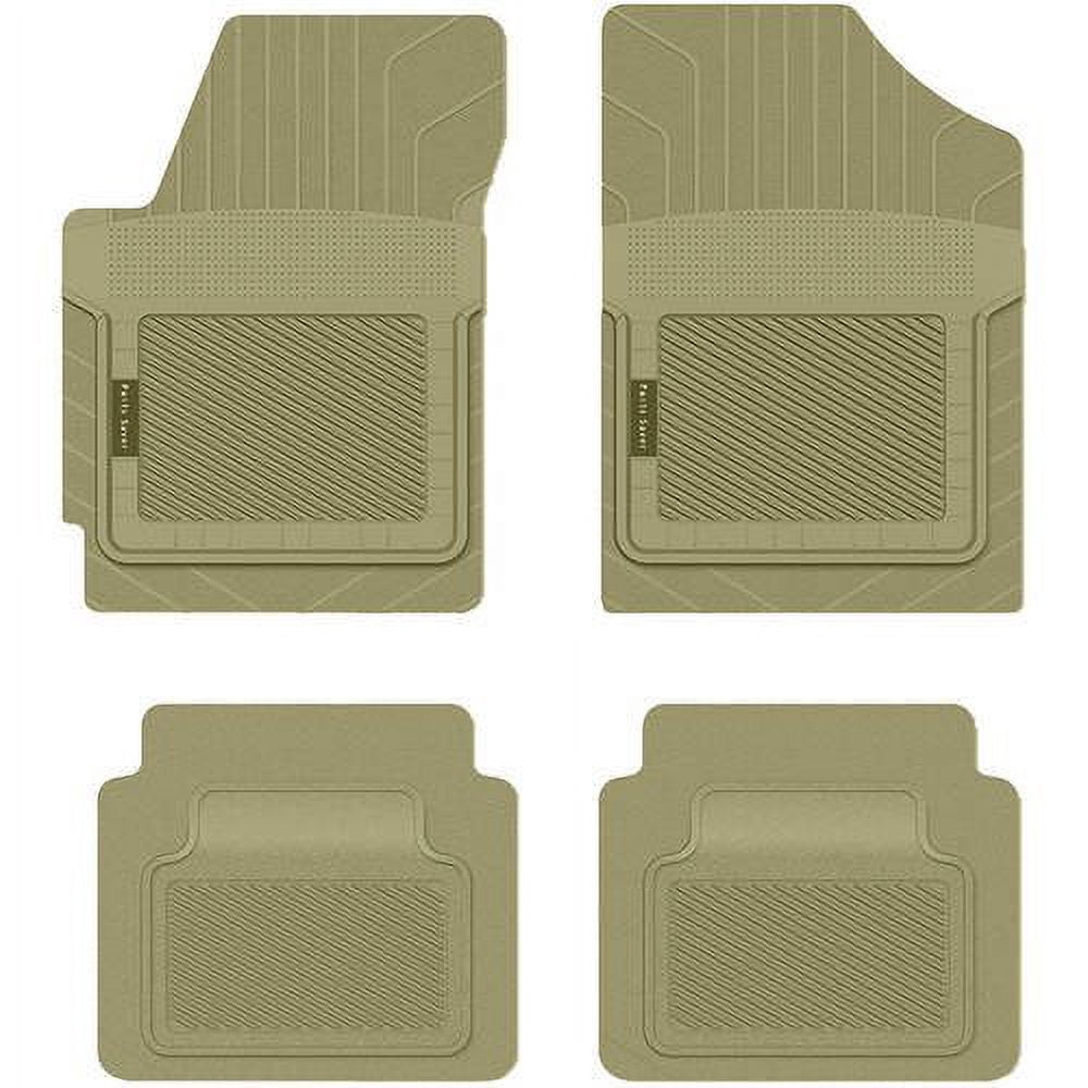 Pants Saver Custom Fits Car Mats For Mercedes-Benz C63 AMG S 2020 All Weather Protection Heavy Duty Odorless Tan