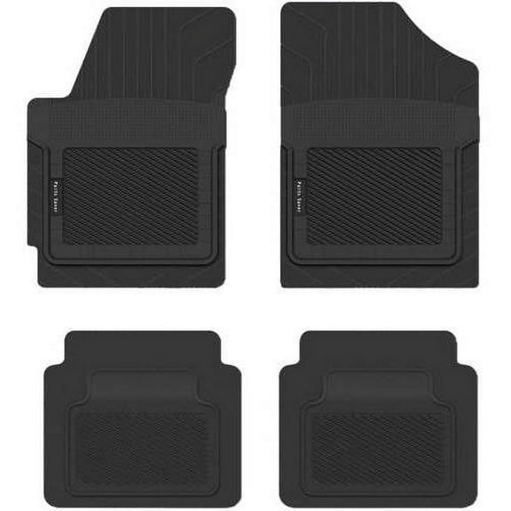 Pants Saver Custom Fits Car Mats For Ram ProMaster City 2020 All Weather Protection Heavy Duty Odorless Black