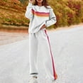 thumbnail image 1 of Pants Sets Women 2 Piece Outfits - Long Sleeve Sweatshirt With Sweatpants Set Womens Matching Sets Fall Lounge Sets for Women, 1 of 3