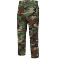 thumbnail image 1 of Pants, US Made BDU, Cotton R/S, Camo, Size MR, 1 of 2